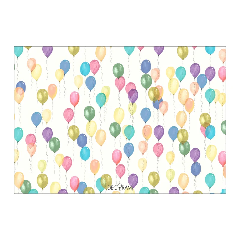 Postkarte DECORAMI Luftballons