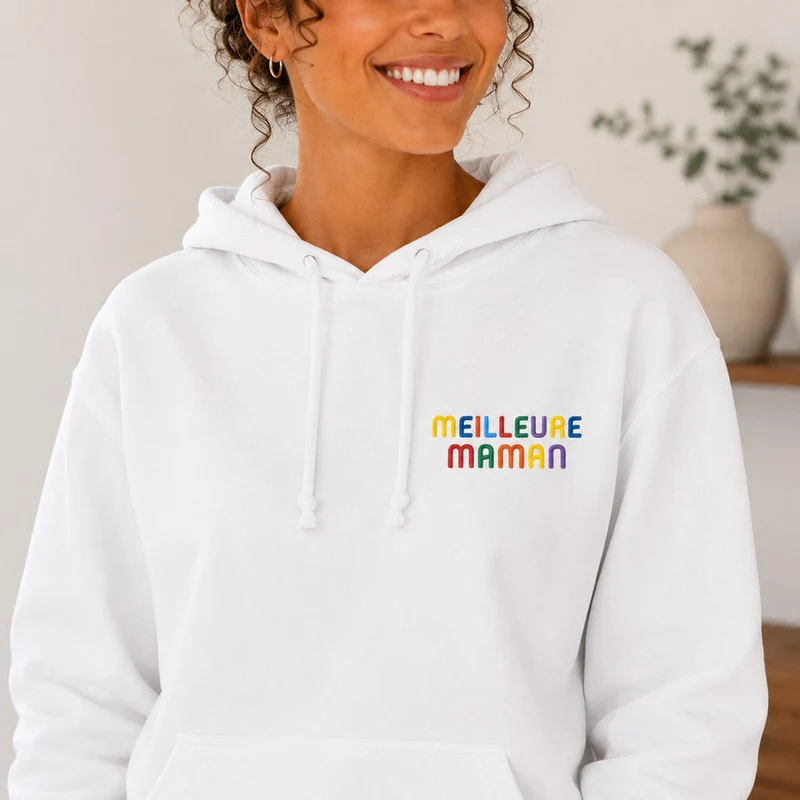 Pull personnalisé maman - Meilleure maman