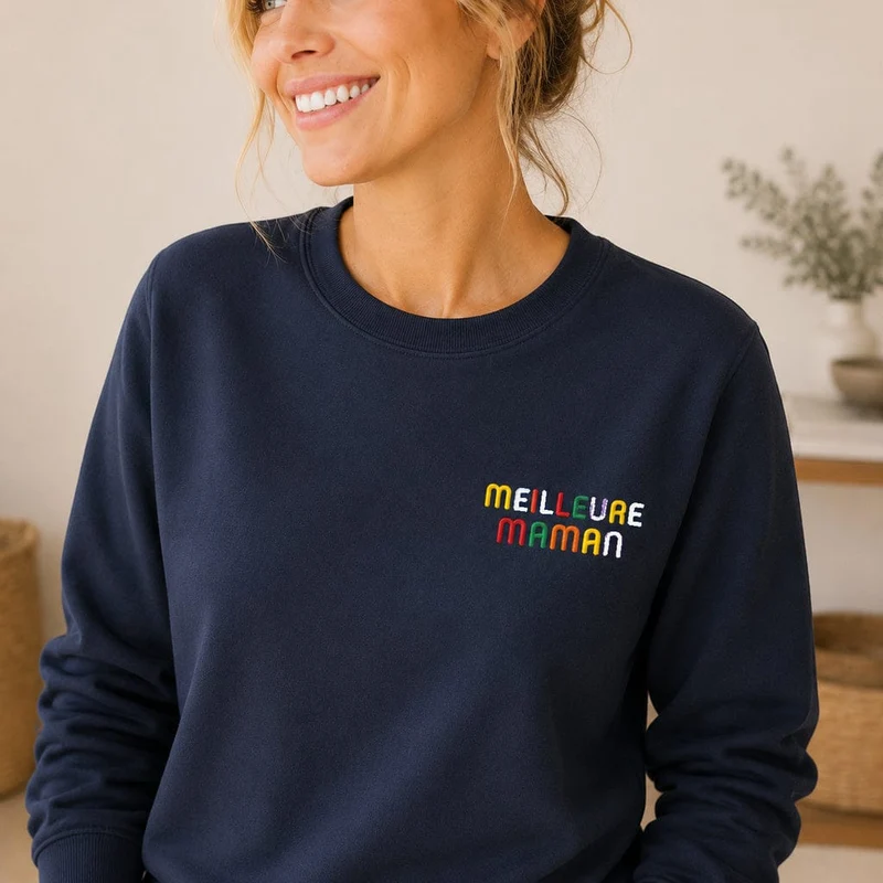 Pull personnalisé maman - Meilleure maman