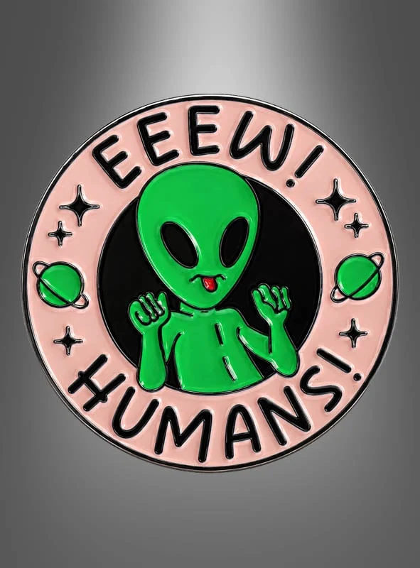 Alien Pins Anstecker Weltall