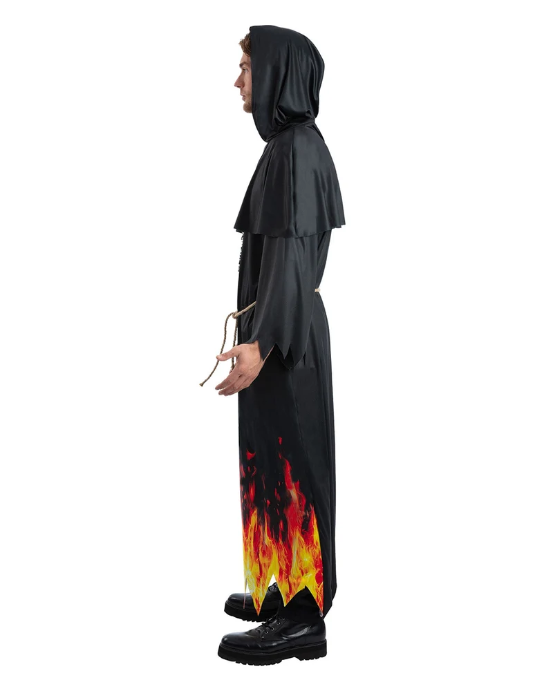 Brennender Priester Kostüm für Herren