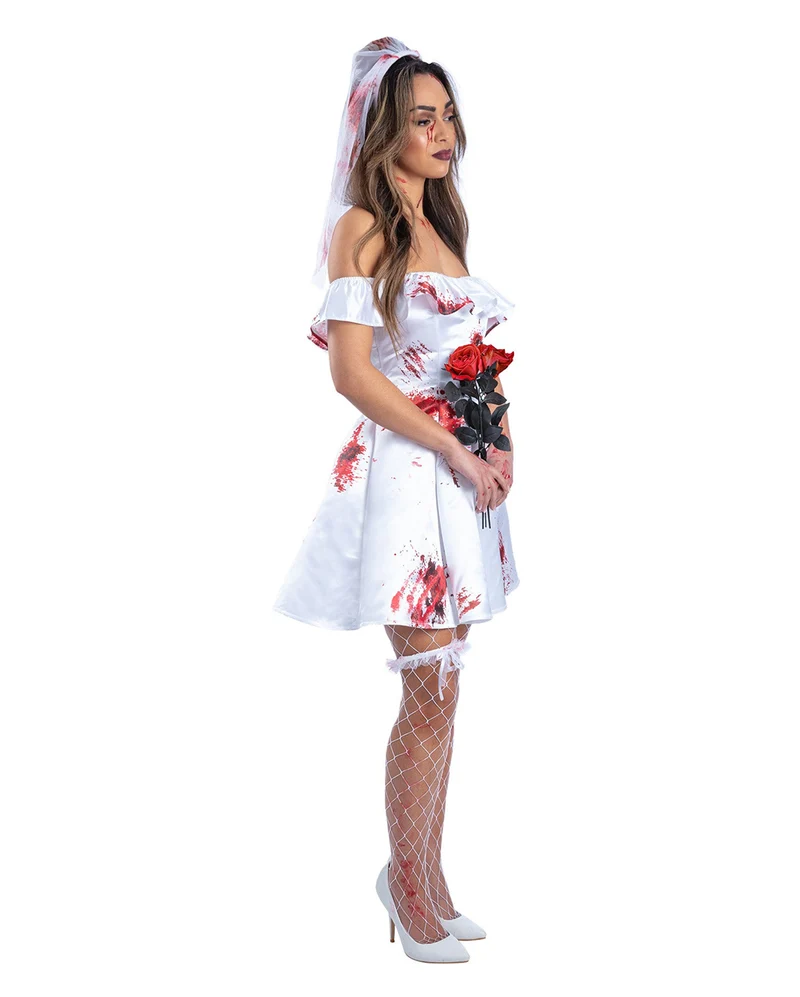 Blutige Braut Damen Kostüm