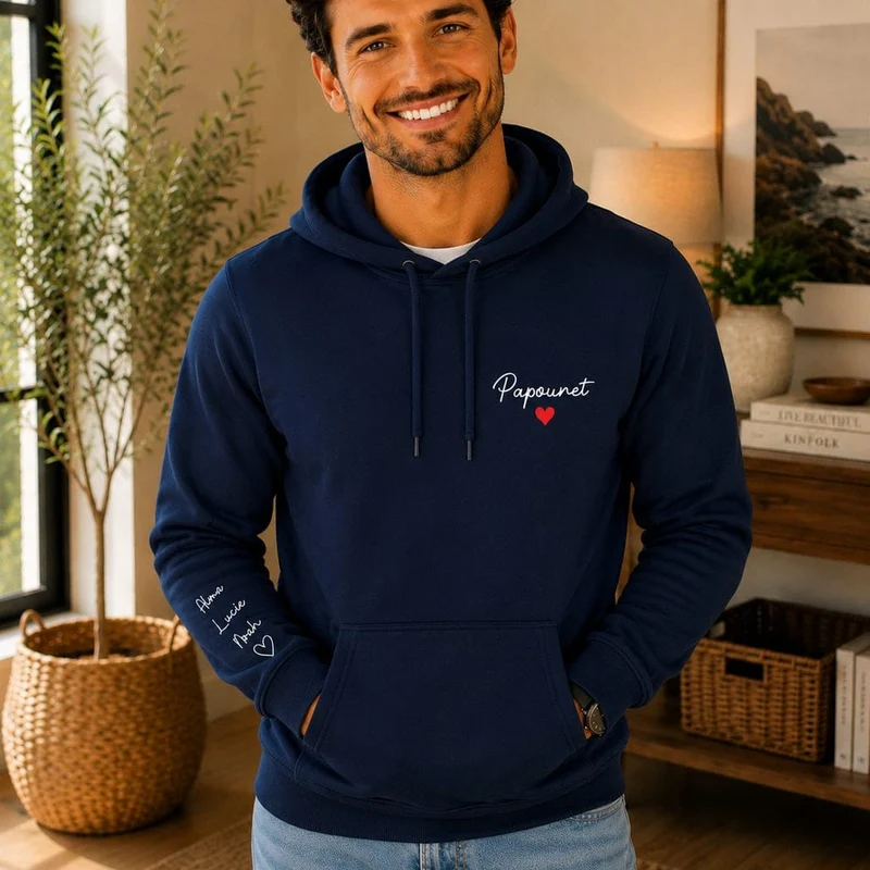 Pull personnalisé papa - Papounet