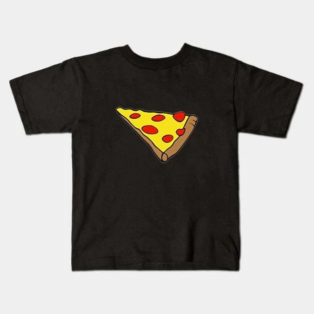 Vater-Sohn-T-Shirt Pizza