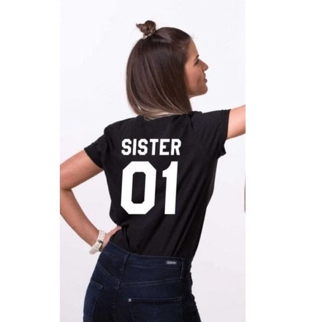 T-Shirt Bruder und Schwester