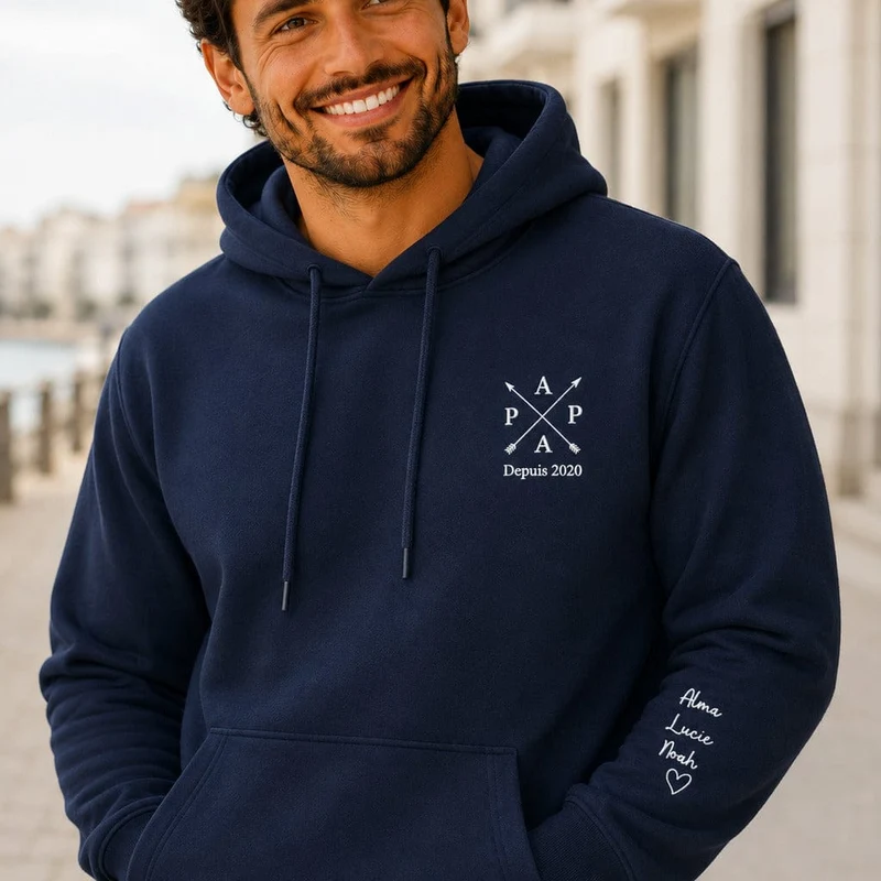 Pull personnalisé papa - Papa depuis