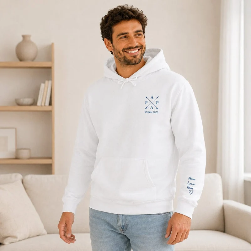 Pull personnalisé papa - Papa depuis