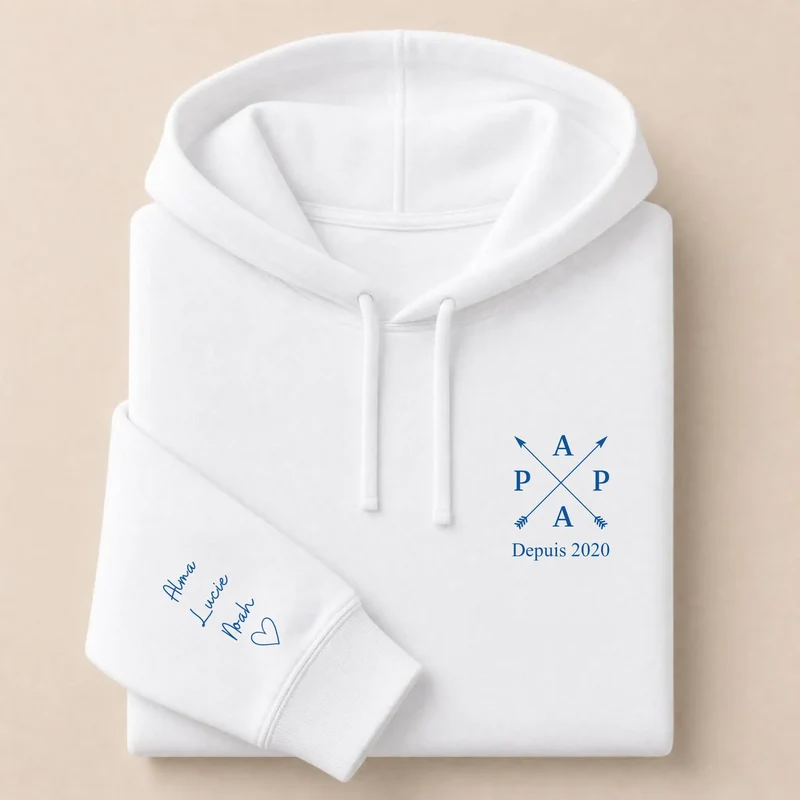 Pull personnalisé papa - Papa depuis