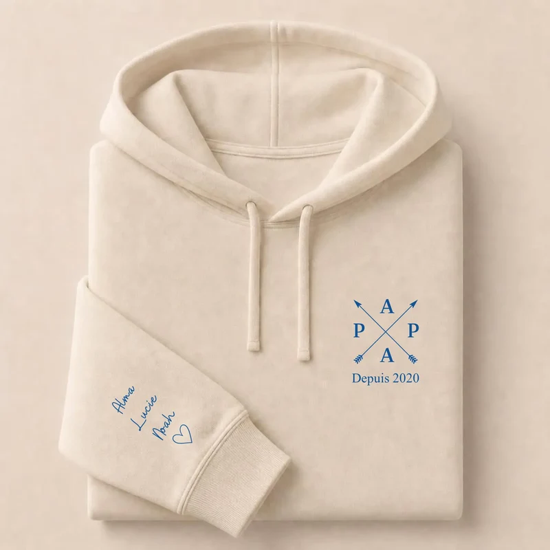 Pull personnalisé papa - Papa depuis