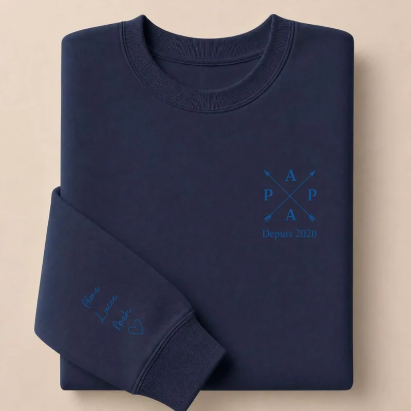 Pull personnalisé papa - Papa depuis