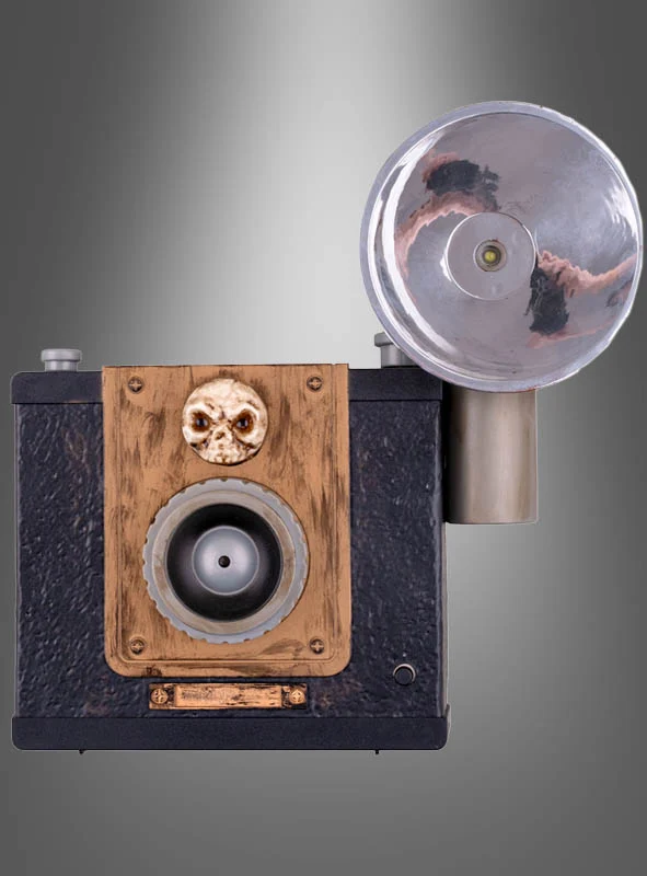 Geister Fotoapparat 24cm mit Licht animiert