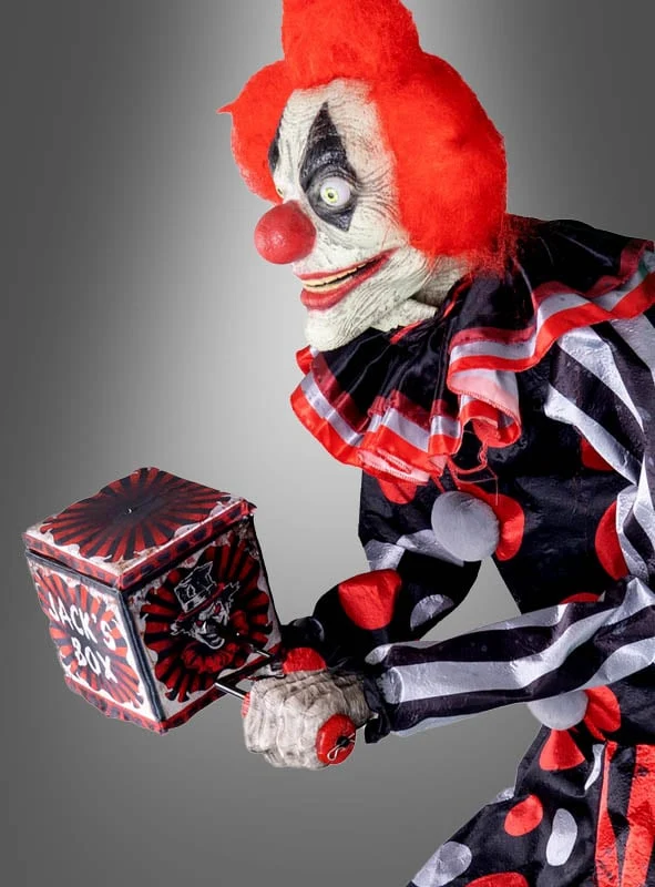 Riesige Clown Figur 175cm animiert