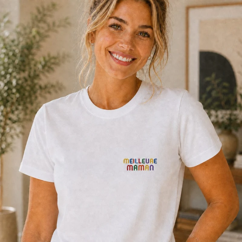 T-shirt personnalisé maman - Meilleure maman