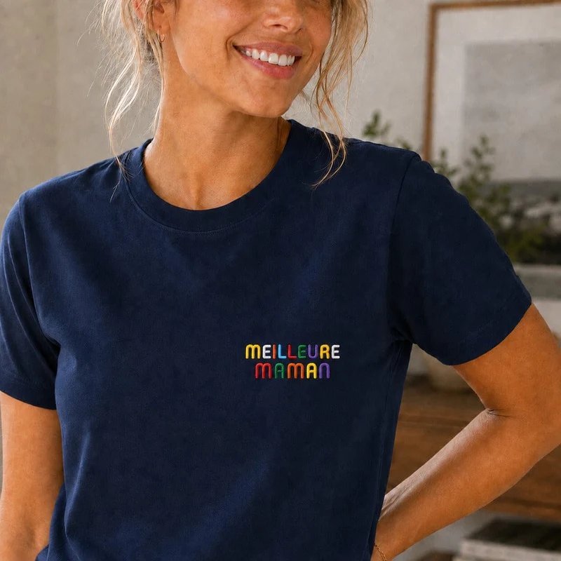 T-shirt personnalisé maman - Meilleure maman