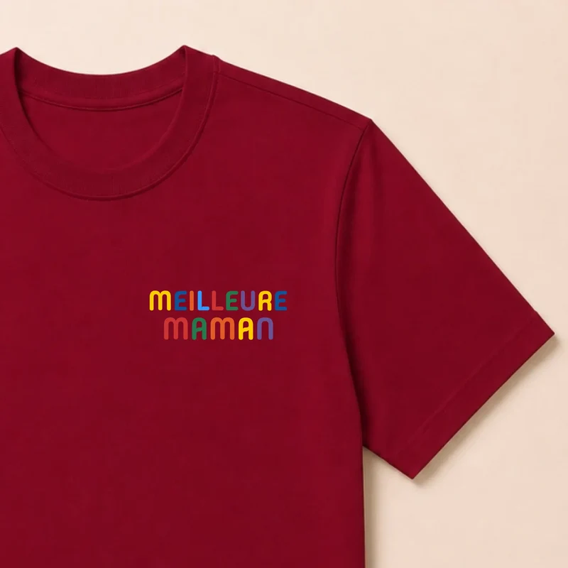 T-shirt personnalisé maman - Meilleure maman