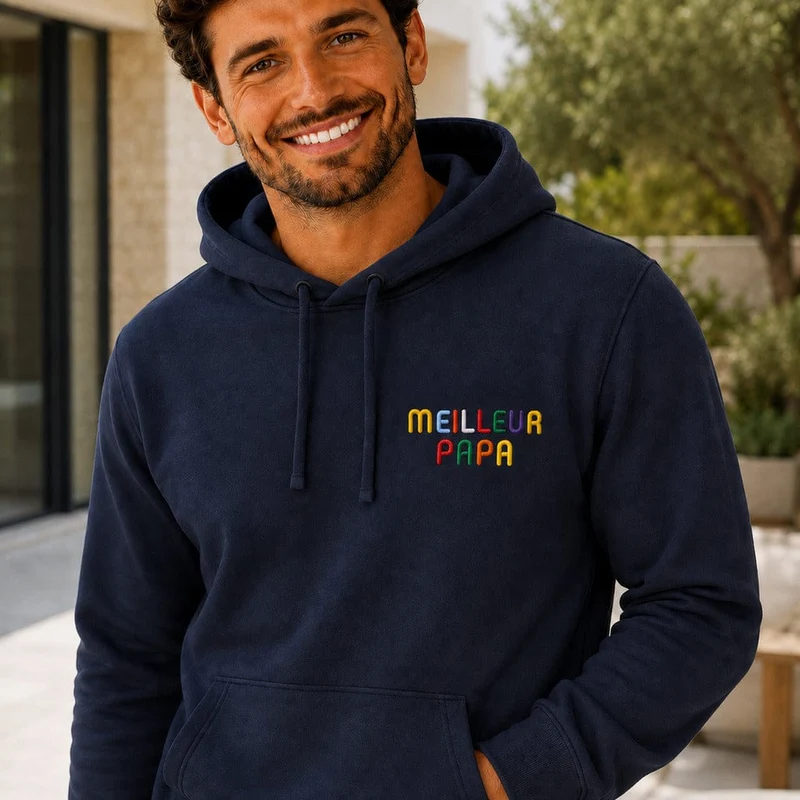 Pull personnalisé papa - Meilleur papa