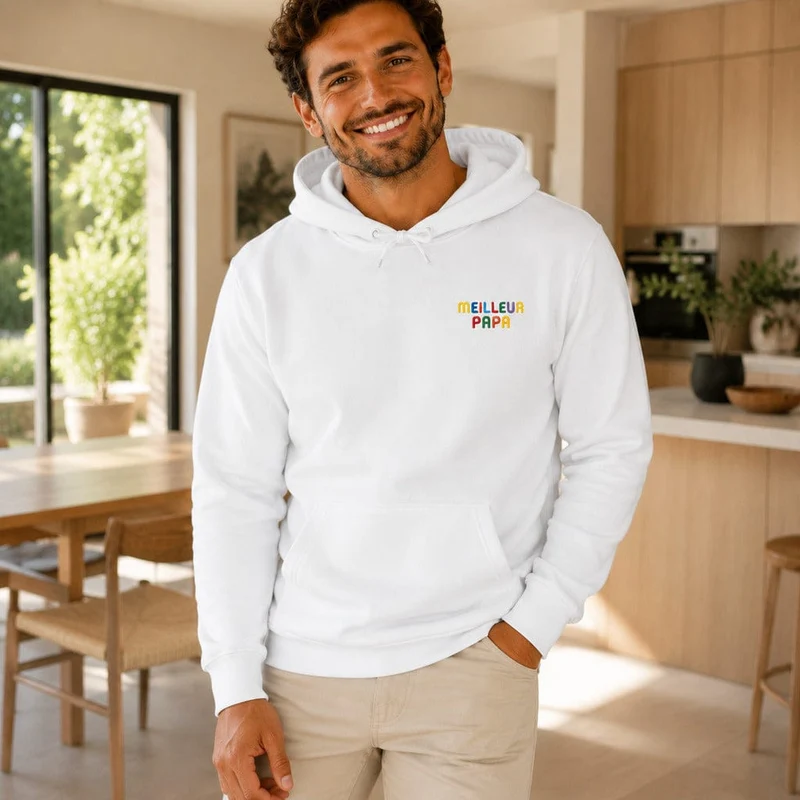 Pull personnalisé papa - Meilleur papa