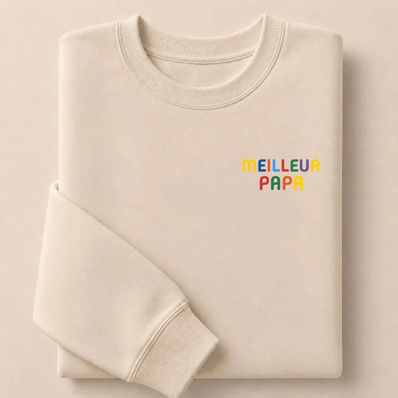 Pull personnalisé papa - Meilleur papa
