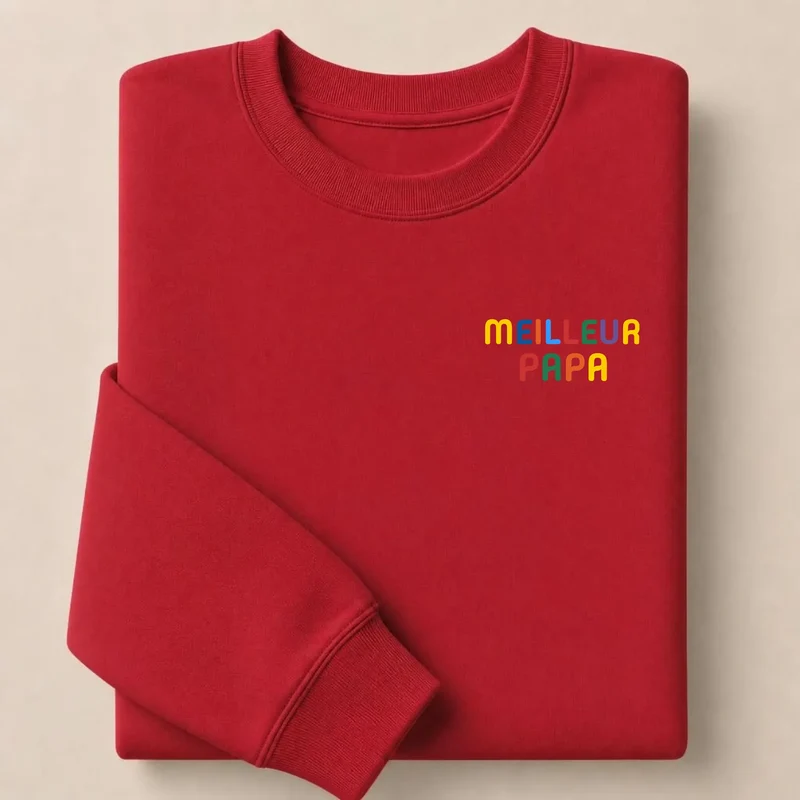 Pull personnalisé papa - Meilleur papa