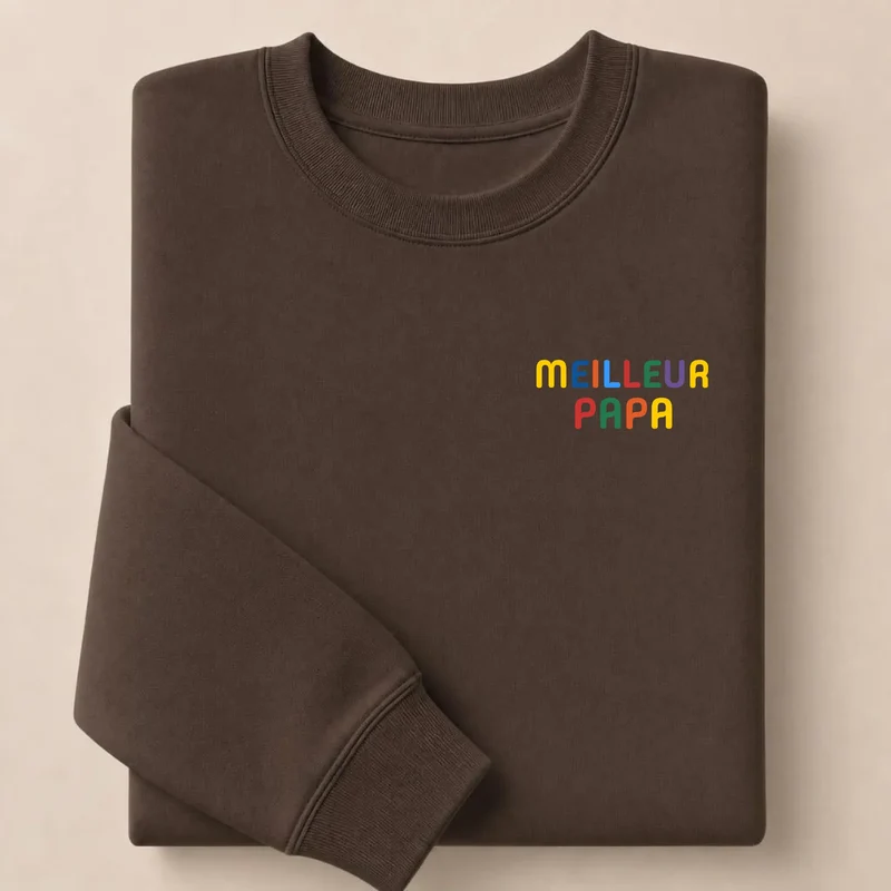 Pull personnalisé papa - Meilleur papa