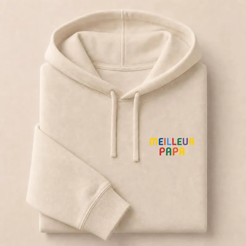 T-shirt personnalisé papa - Meilleur papa