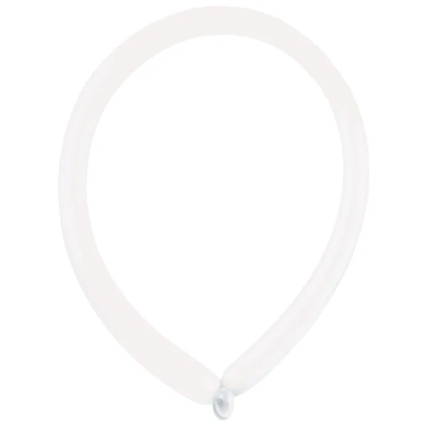 Modellierballon Transparent 50 Stk.