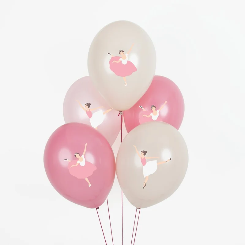 Luftballon Ø 30cm Ballerina 5 Stk.