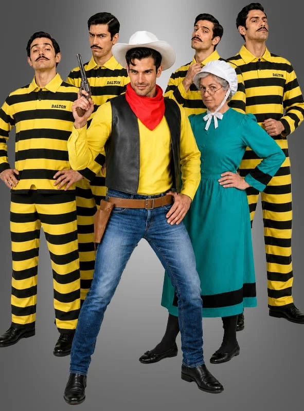 Lucky Luke Kostüm Original Lizenz