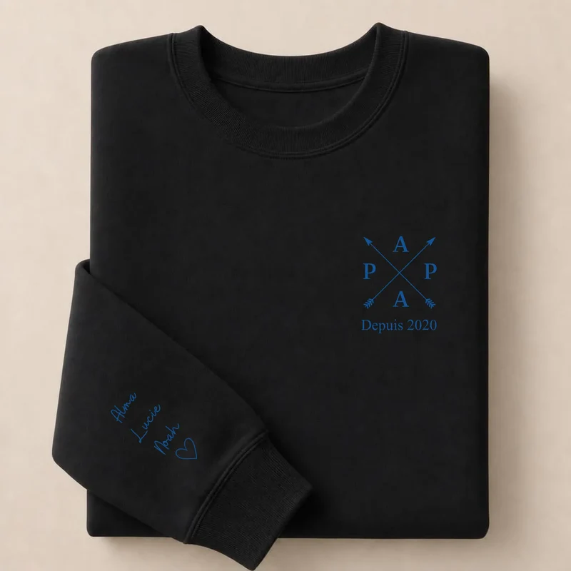 Pull personnalisé papa - Papa depuis