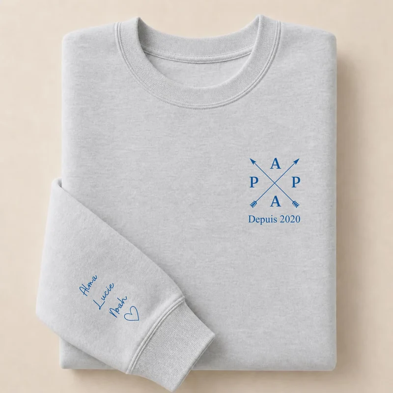 Pull personnalisé papa - Papa depuis