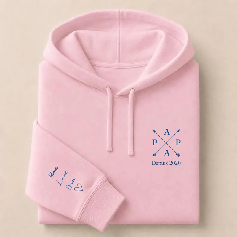 Pull personnalisé papa - Papa depuis