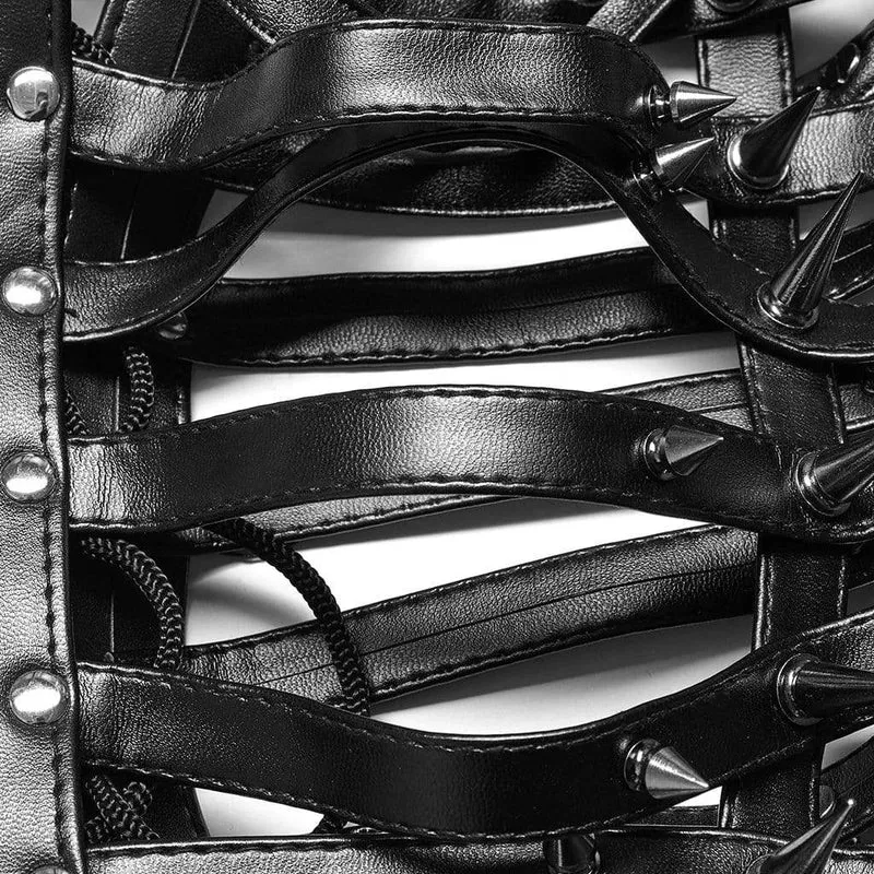 Punk Rivet Cone Maske für Herren