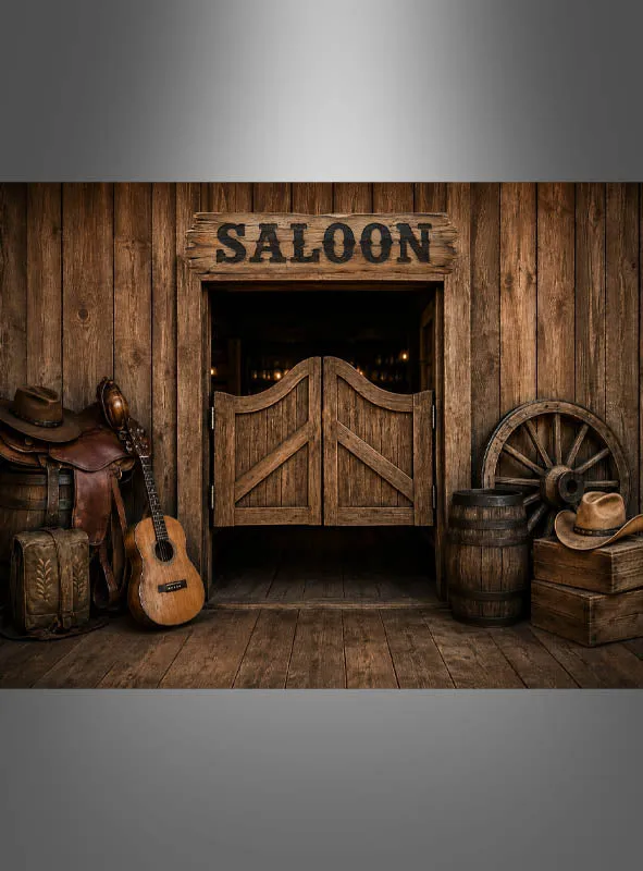Western Saloon Fotohintergrund XXL 170x220cm
