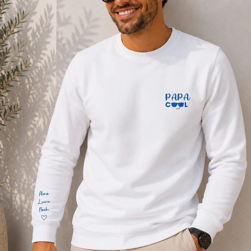 Pull personnalisé papa - Papa cool
