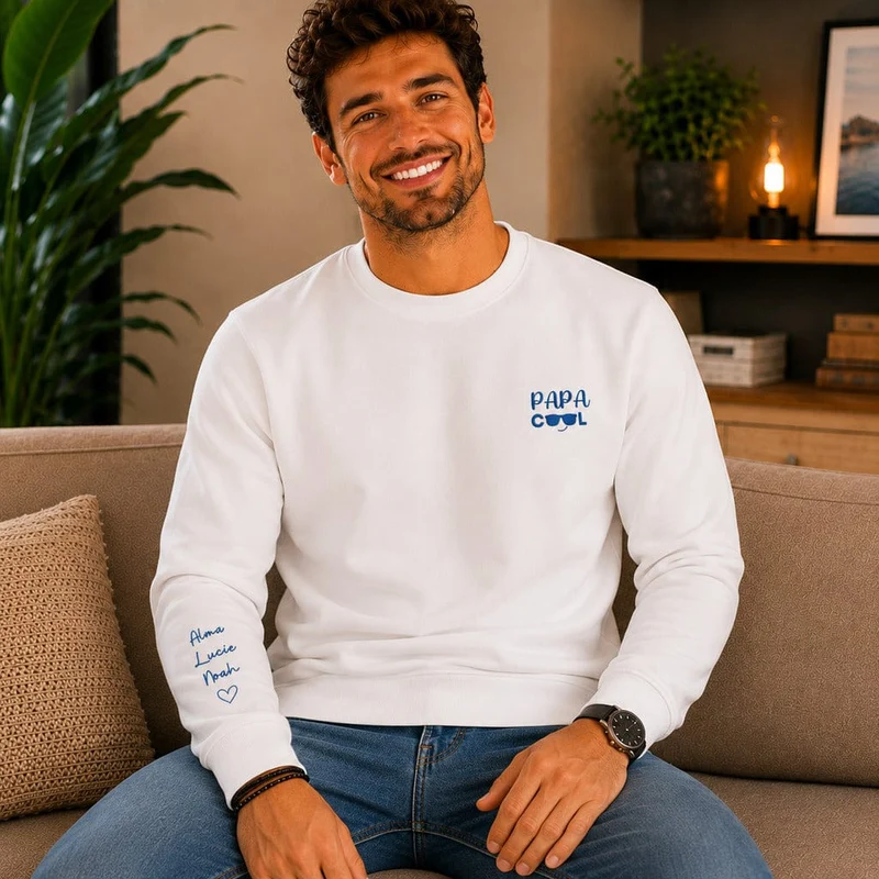 Pull personnalisé papa - Papa cool