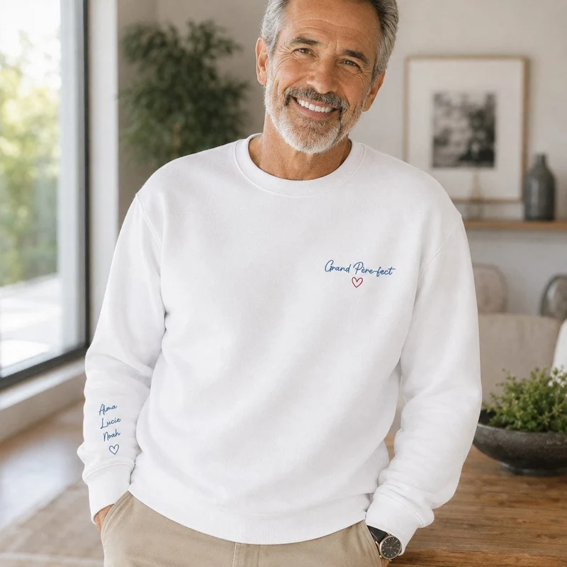 Pull personnalisé papy - Grand père-fect