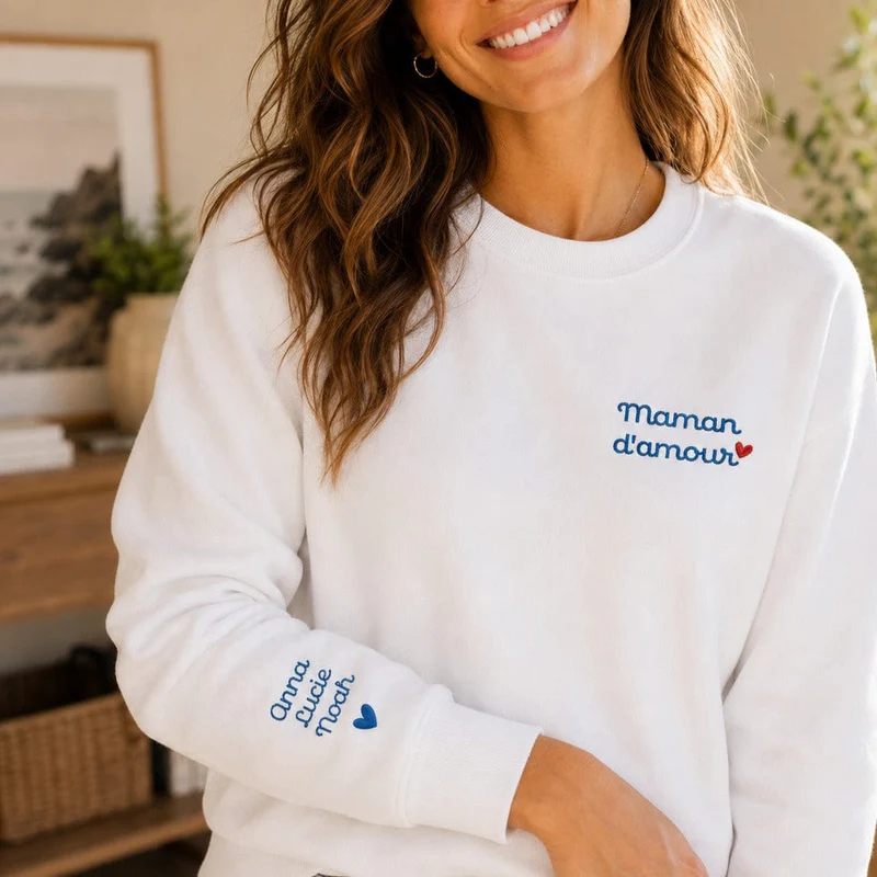 Pull personnalisé maman - Maman d'amour