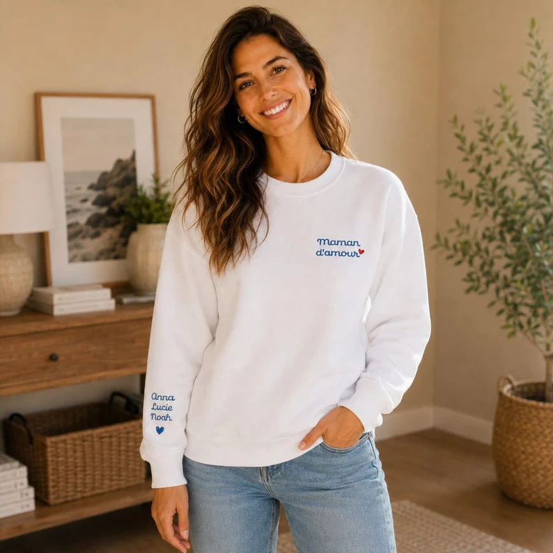Pull personnalisé maman - Maman d'amour