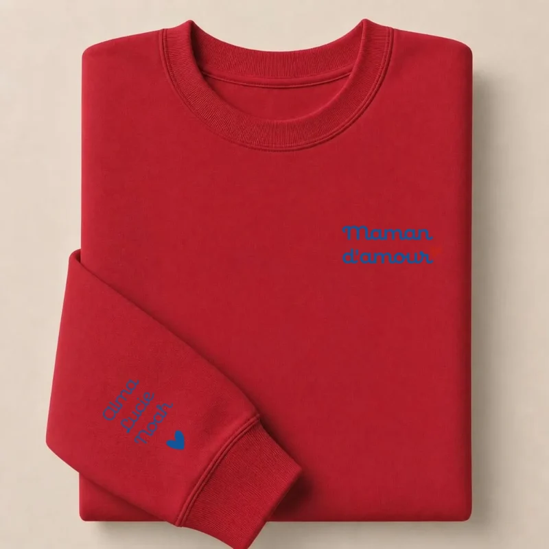 Pull personnalisé maman - Maman d'amour