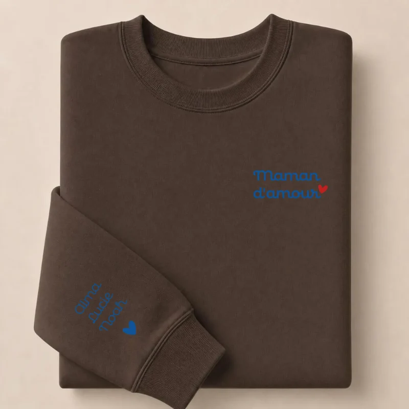 Pull personnalisé maman - Maman d'amour