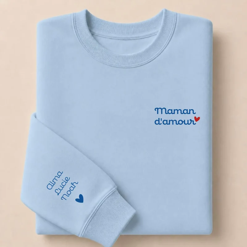 Pull personnalisé maman - Maman d'amour