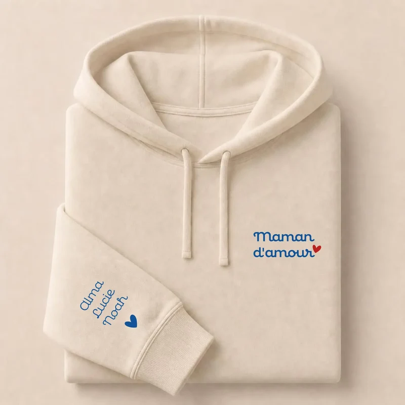 Pull personnalisé maman - Maman d'amour