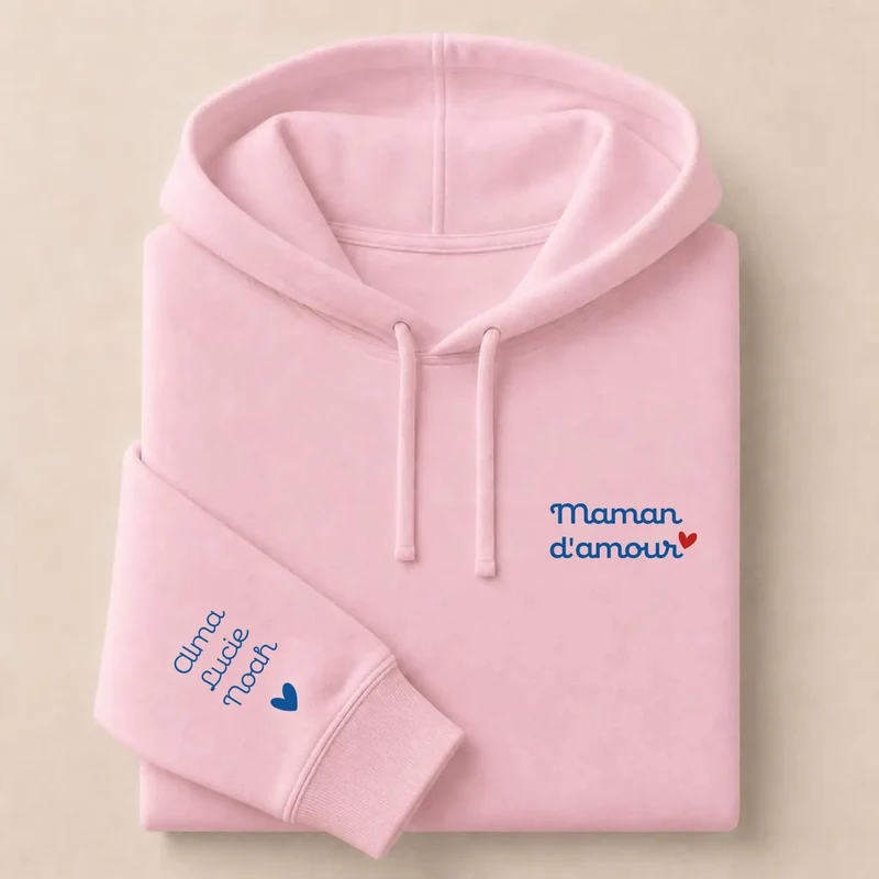 Pull personnalisé maman - Maman d'amour