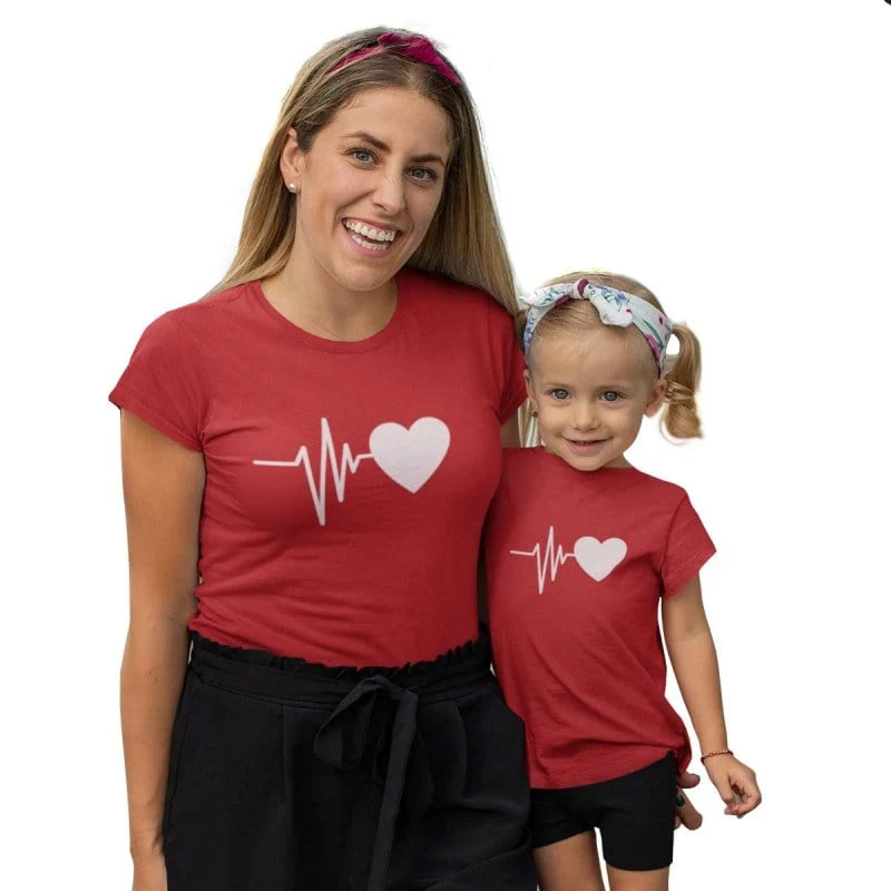 T-Shirt Mutter Tochter Identisch