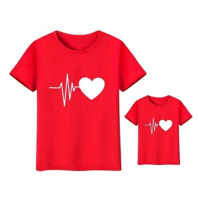 T-Shirt Mutter Tochter Identisch