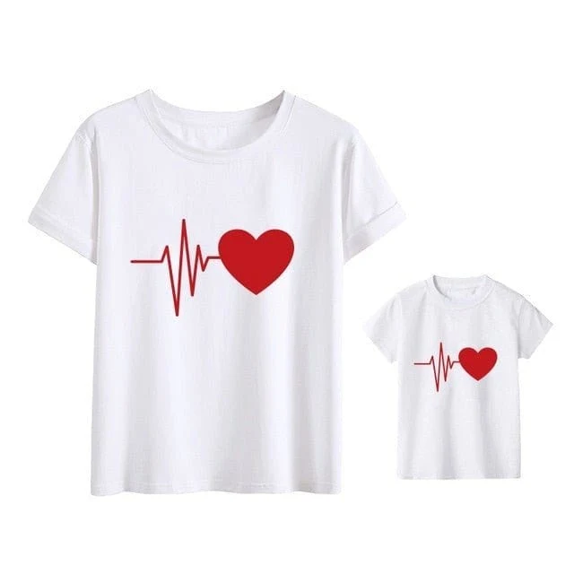 T-Shirt Mutter Tochter Identisch