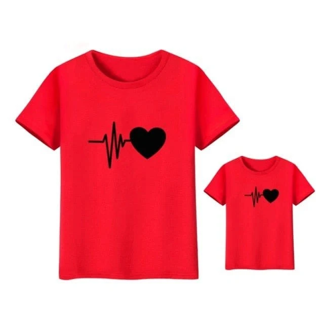 T-Shirt Mutter Tochter Identisch