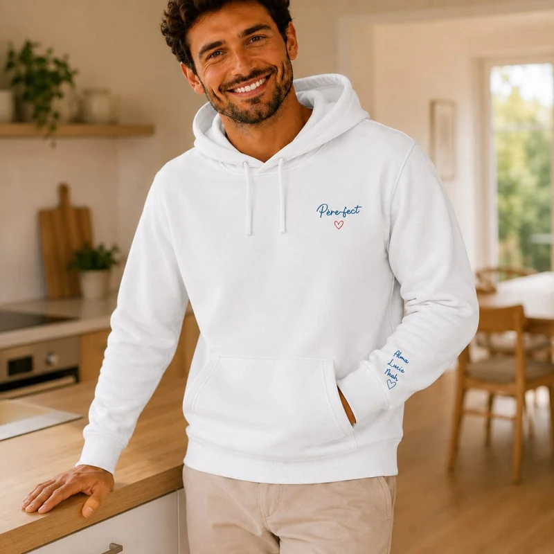 Pull personnalisé papa - Père-fect