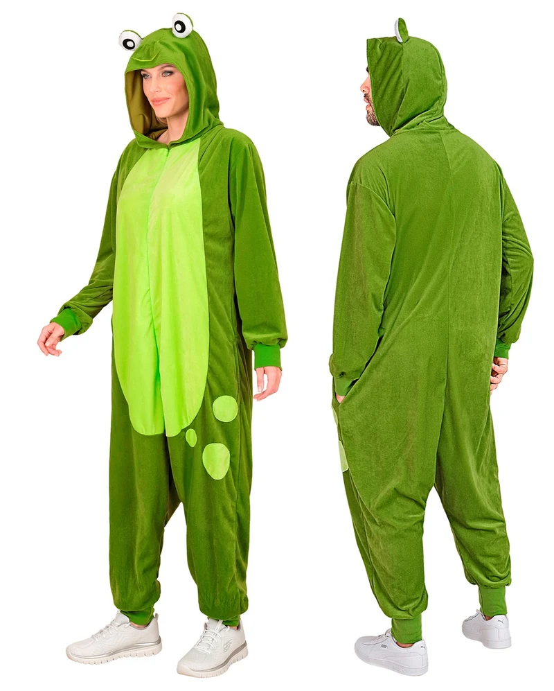 Frosch Plüschkostüm Onesie