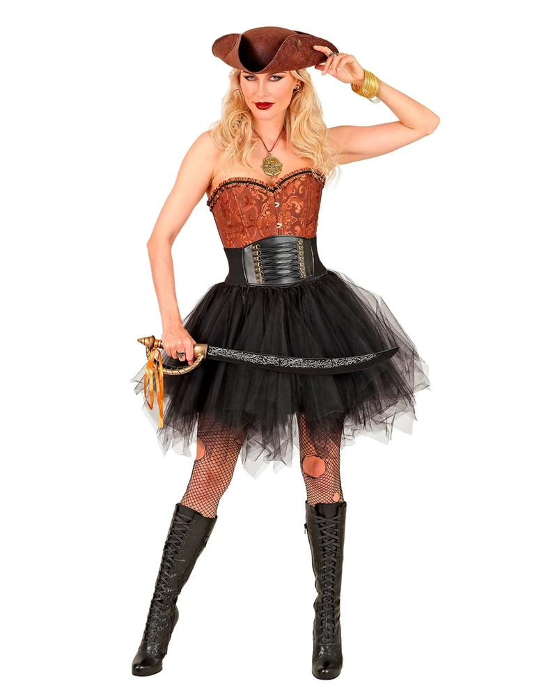 Schwarzer Tutu Tüllrock Deluxe